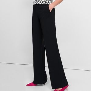 Theory | Black Wide Leg Trouser Size 6